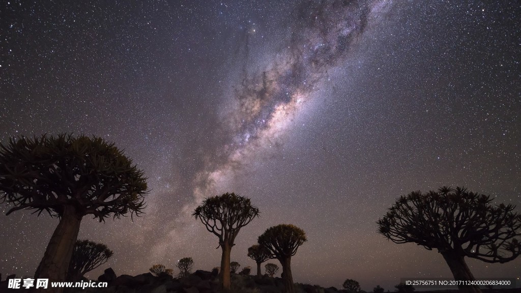 唯美星空壁紙