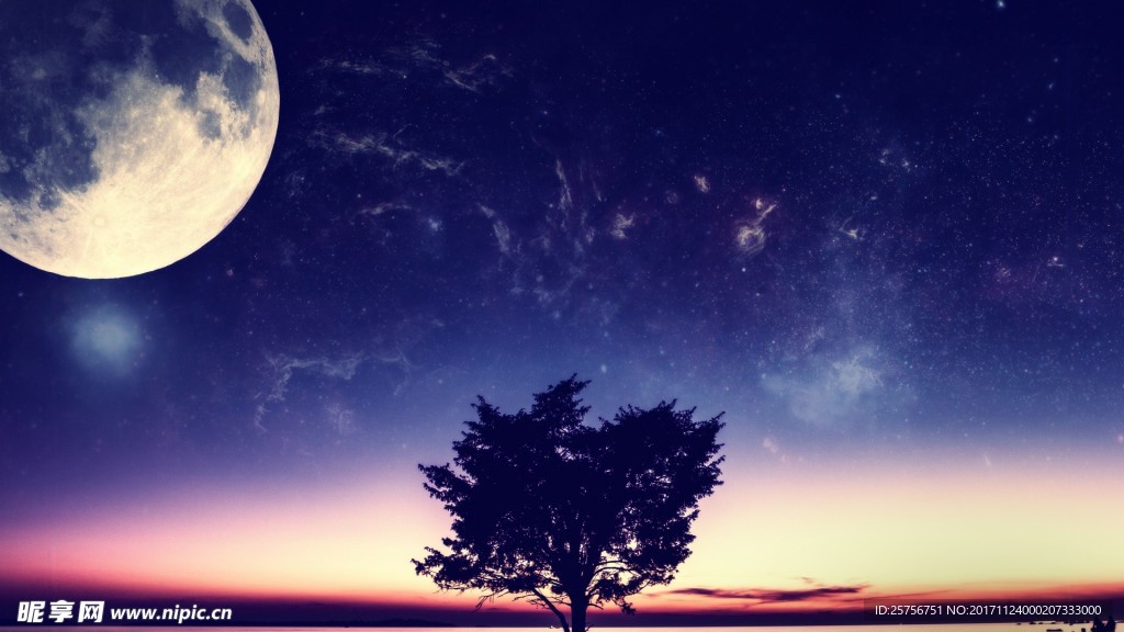 唯美星空圖片