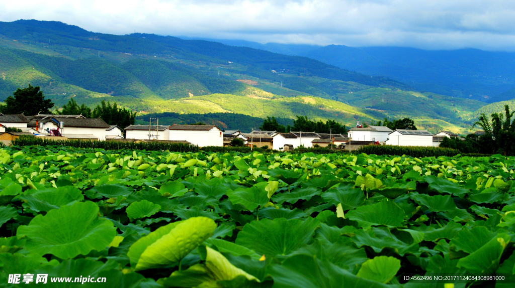 山村景色