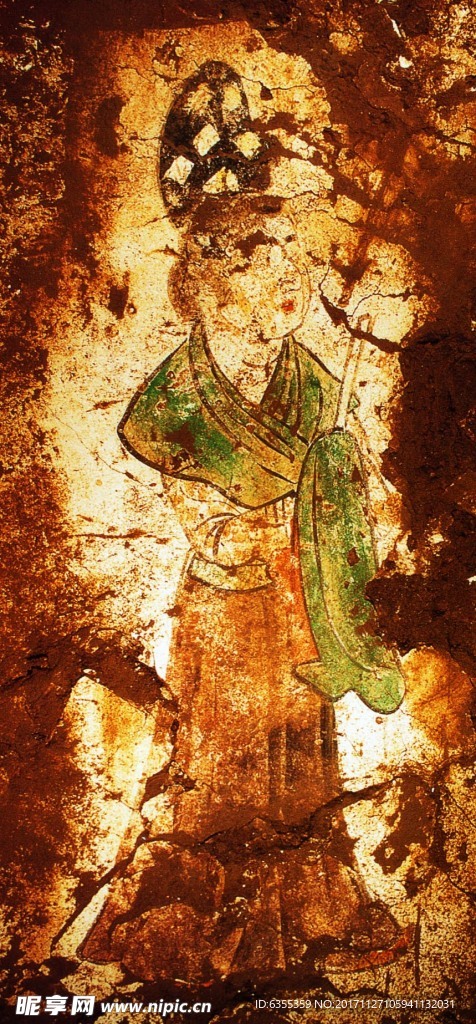 李重俊 節(jié)愍太子墓 壁畫