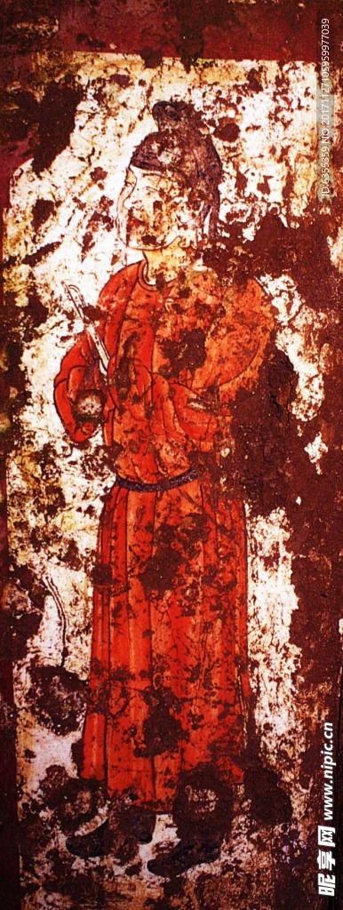 李重俊 節(jié)愍太子墓 壁畫