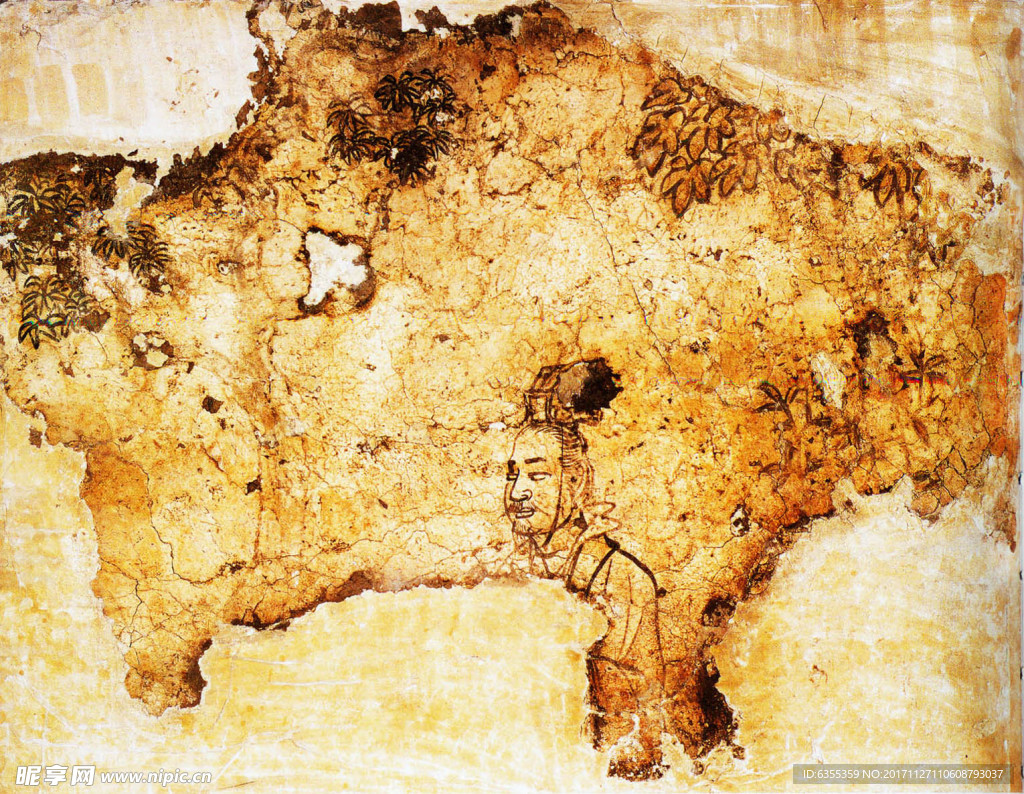 韦浩陵墓壁画