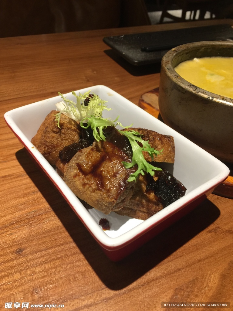 蜜汁豆腐