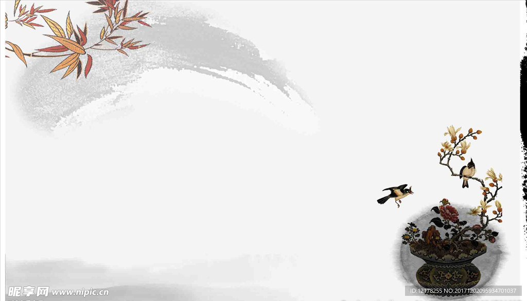 水墨畫 水墨畫素材 水墨畫背景