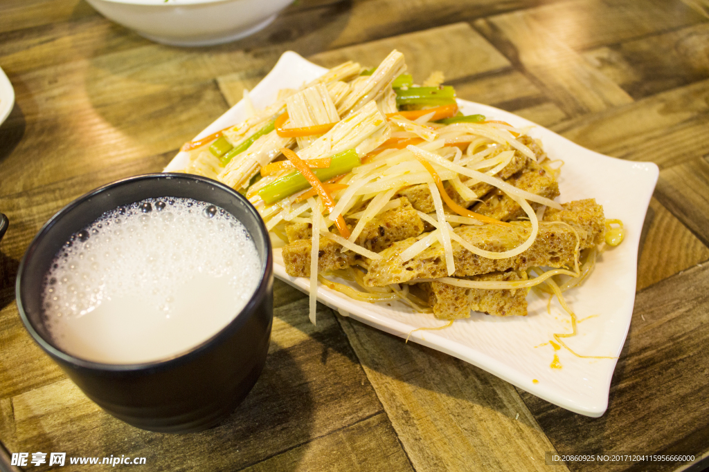 豆漿早餐圖片