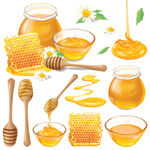 蜂蜜素材