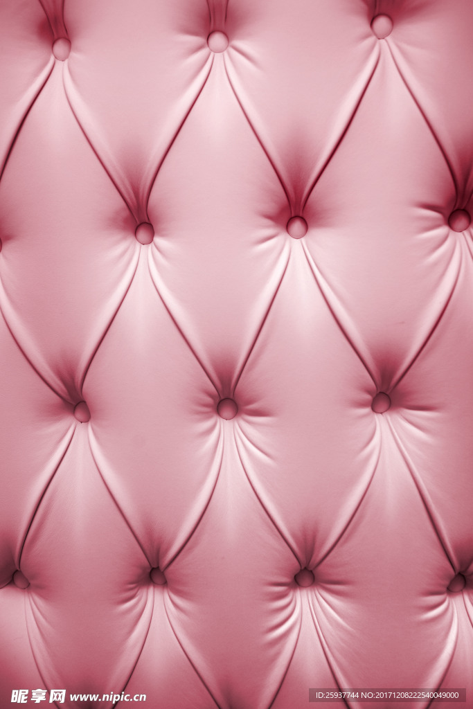粉色皮质沙发软包