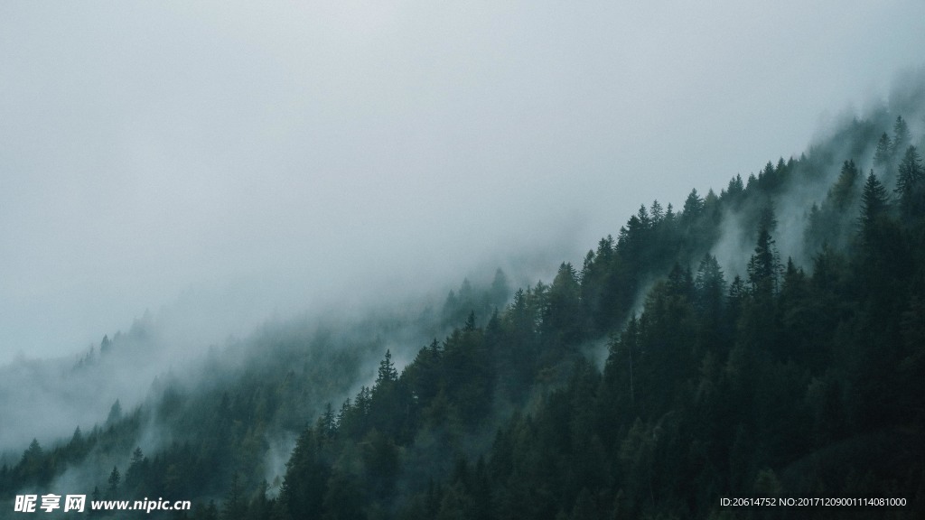 高山美景