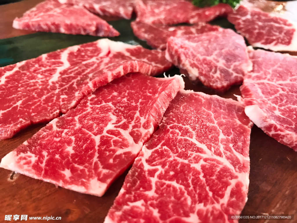 雪花牛肉