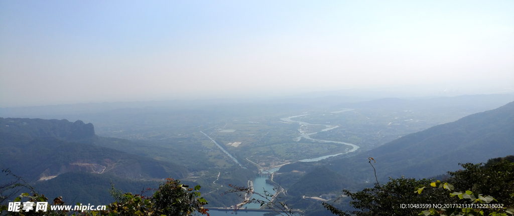 鳥瞰天際背景