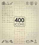 400个生活素材icons