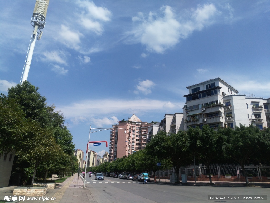 廣安市西溪河邊公路