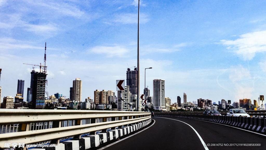城市道路風景