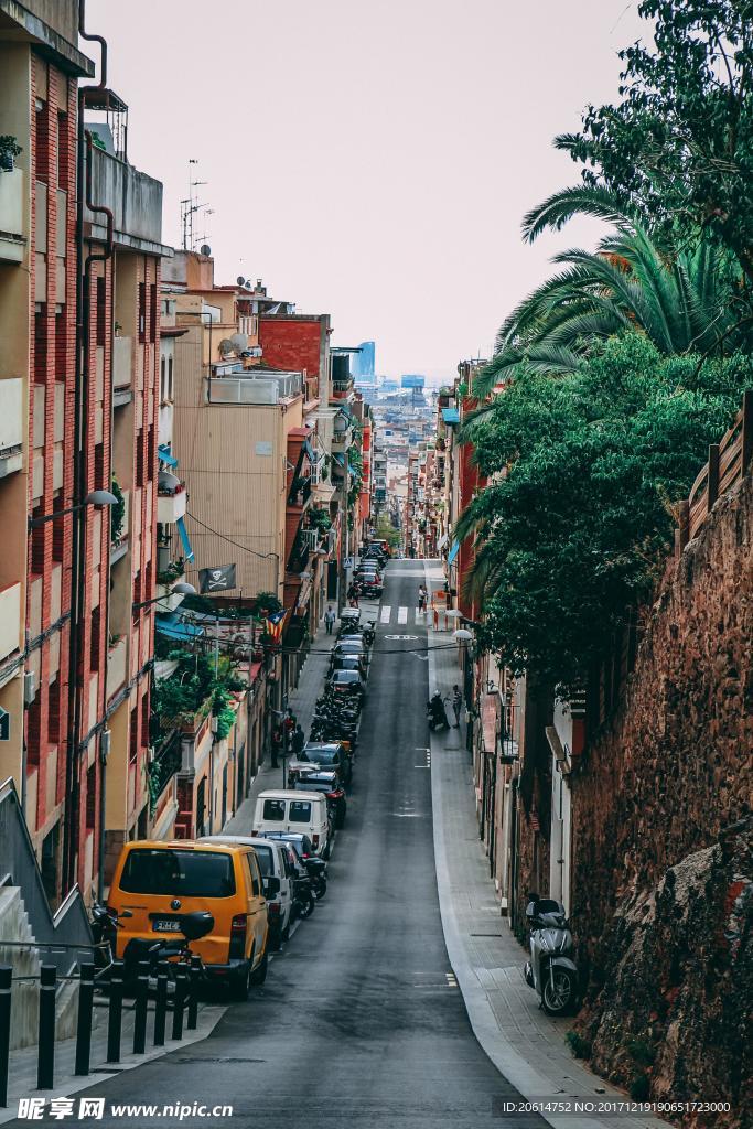 城市道路風(fēng)景