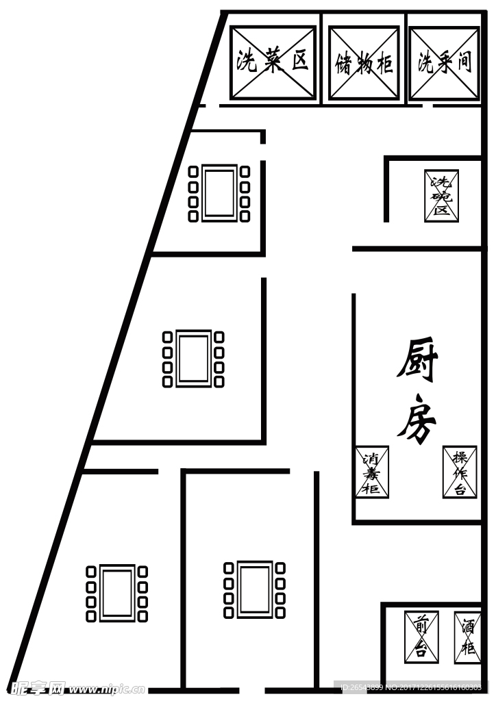 平面展示圖模板