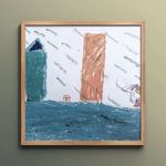 兒童畫風(fēng)雨