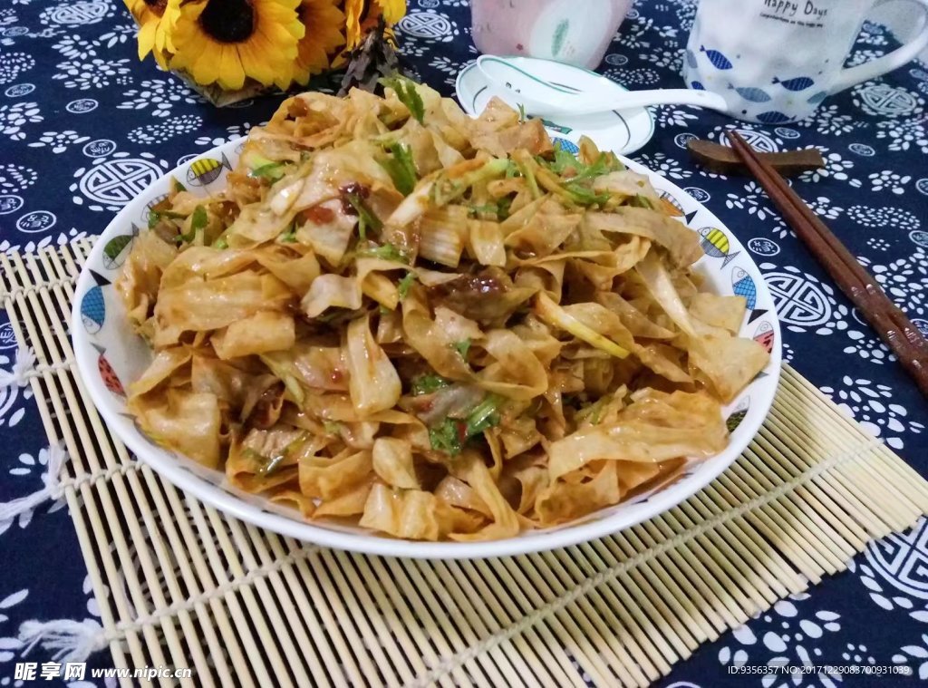 涼拌豆皮