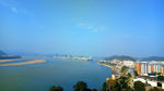 西江跟贺江交汇的美景