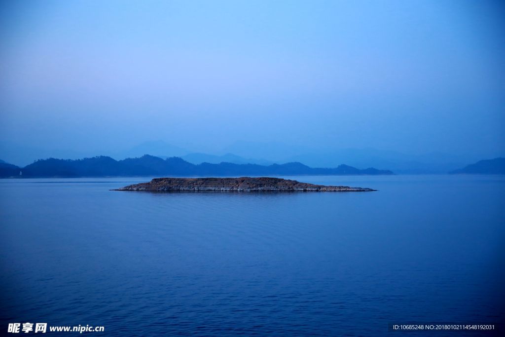 千岛湖的鳄鱼岛