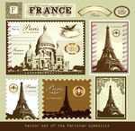 巴黎建筑邮票