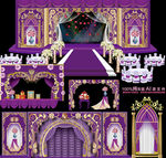 紫色欧式婚礼设计