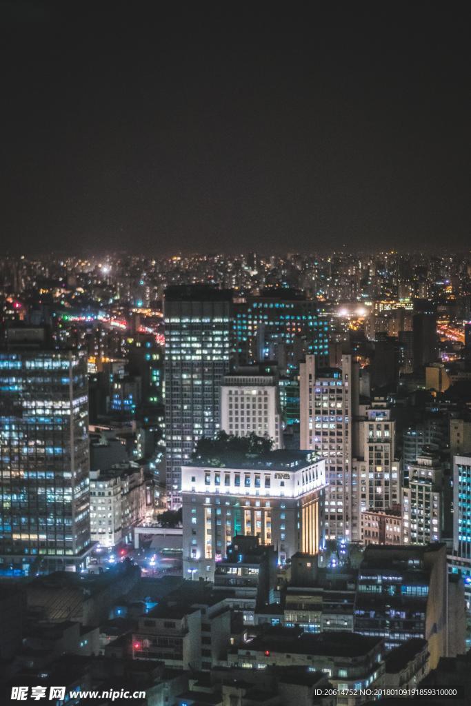 城市夜景風光