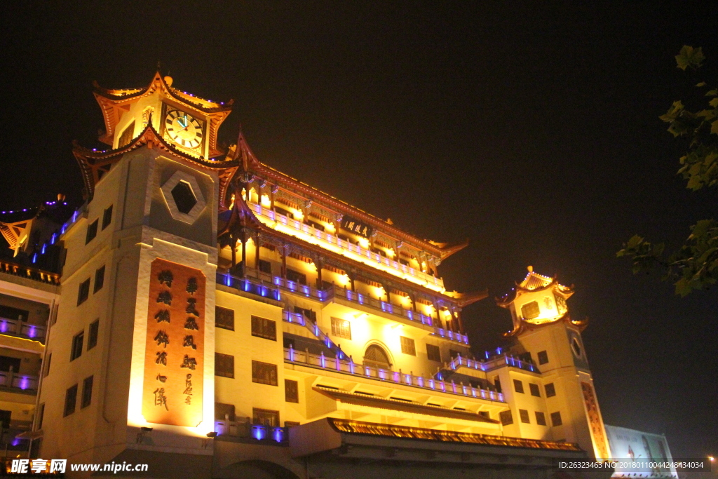 常德市區(qū)夜景