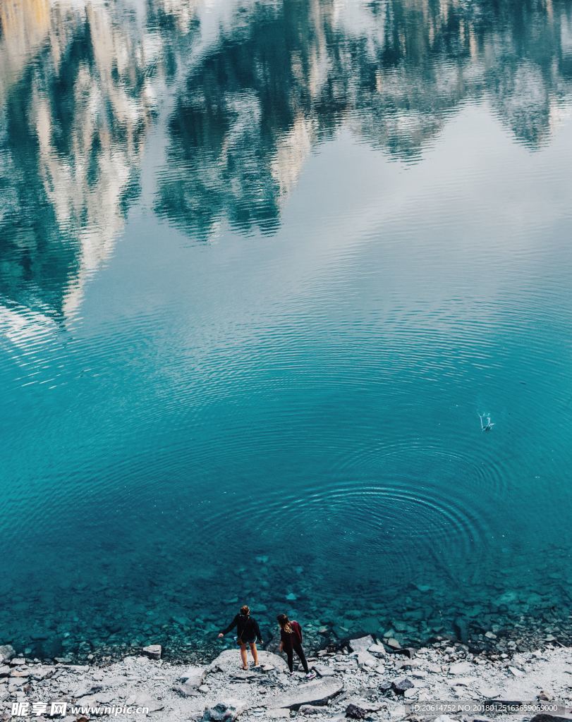 湖泊美景