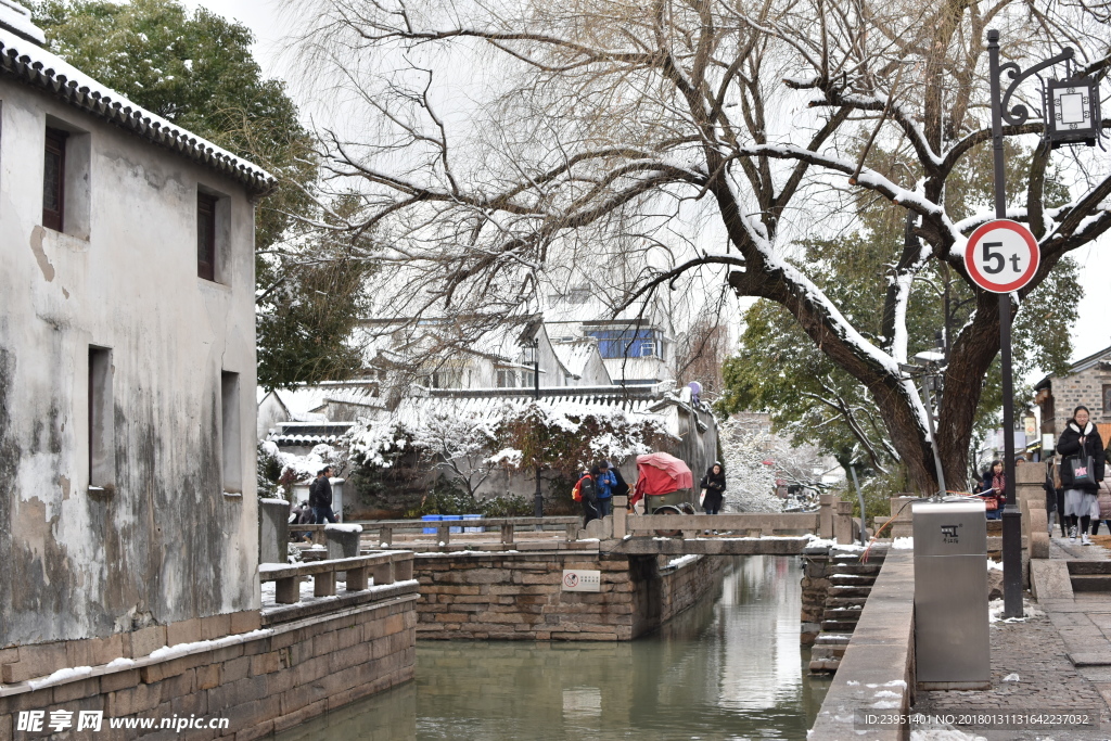蘇州雪景