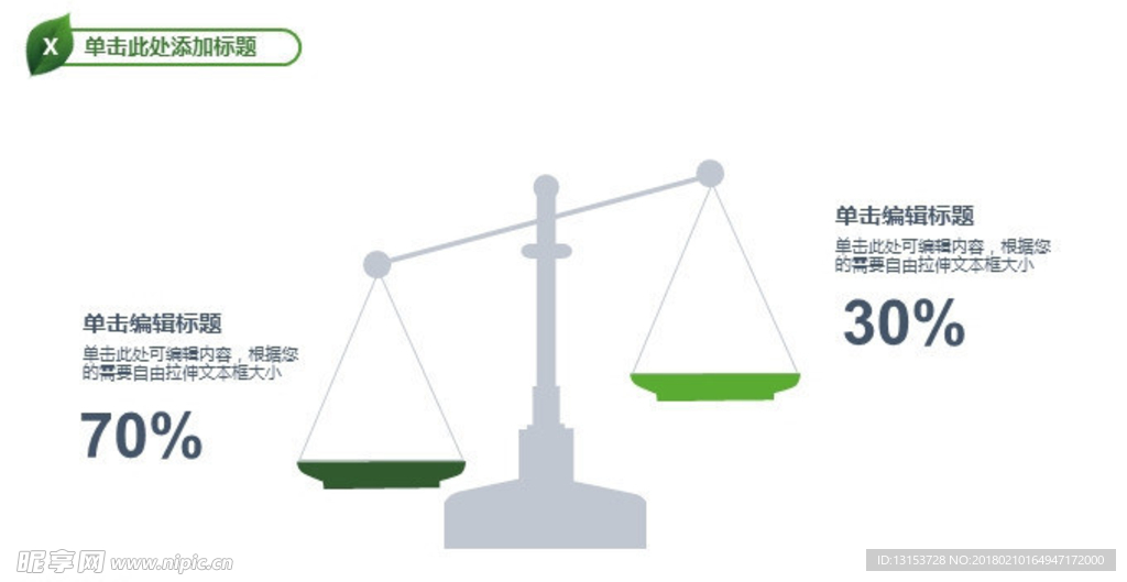圖表分類ppt素材