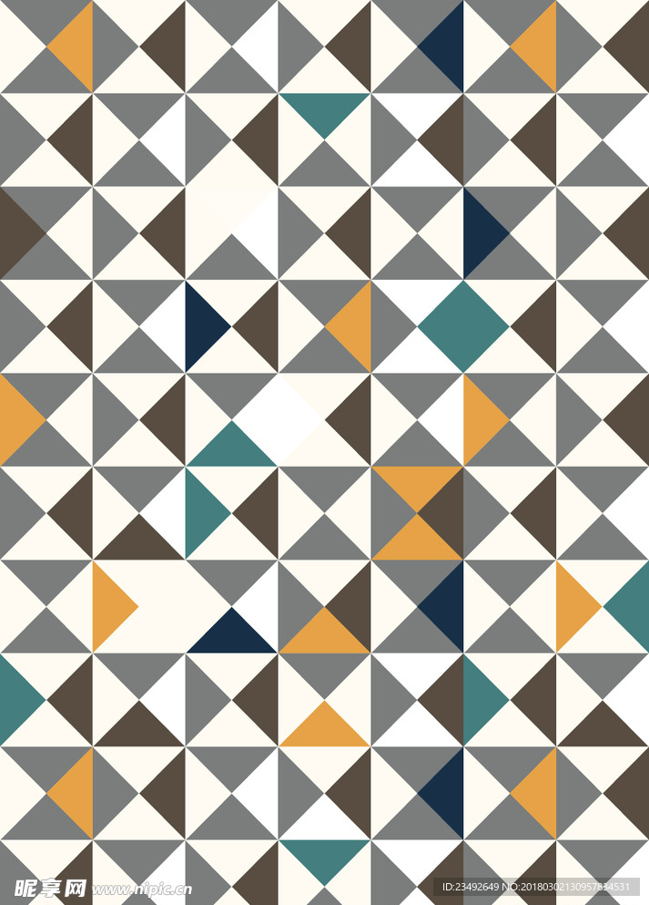平面AI设计 几何图案 地毯