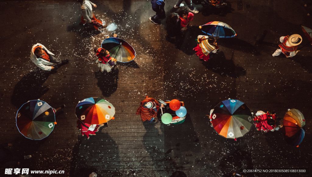 雨天的街道