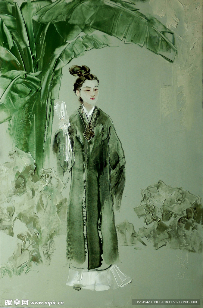 油畫人物