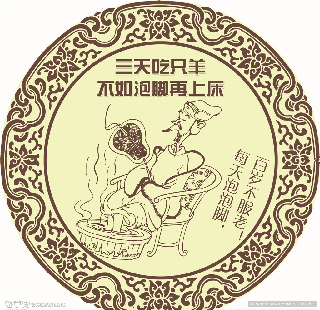 三天吃只羊，不如泡腳再上床