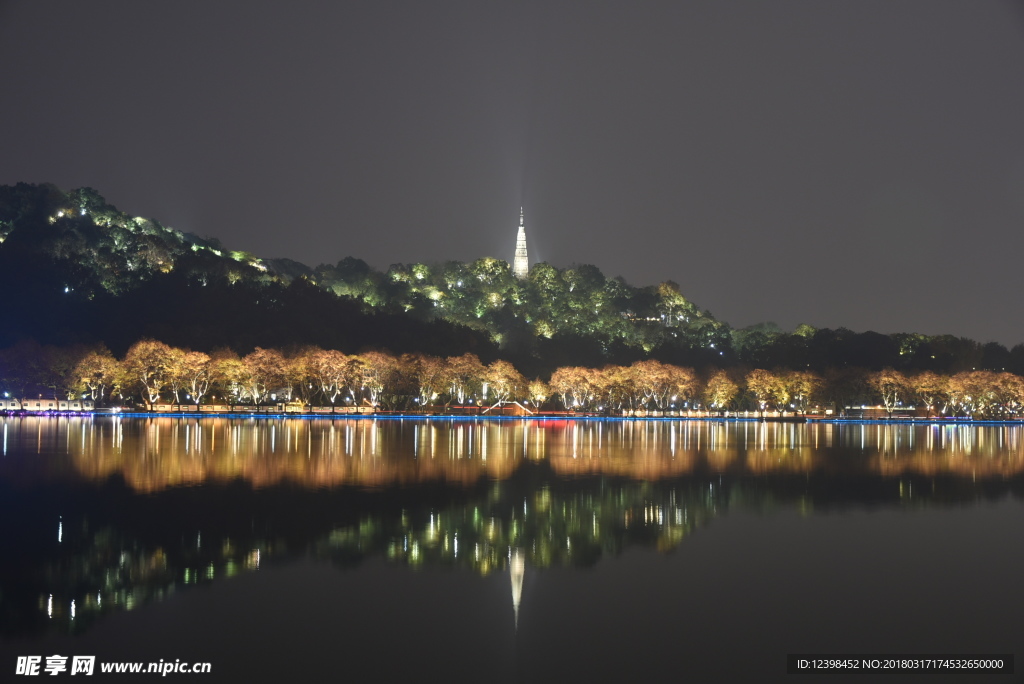 西湖夜景