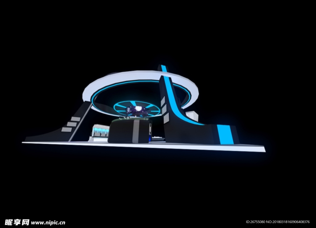 科技電子展臺