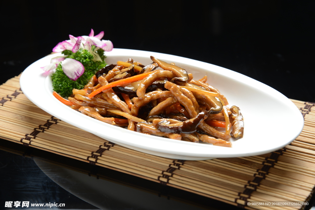 香菇肉絲
