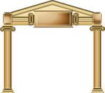 罗马柱拱门