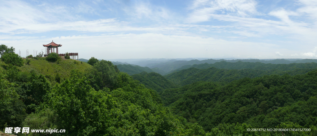 高山美景
