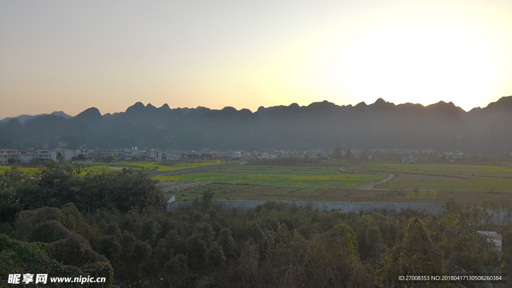 萬峰林黃昏
