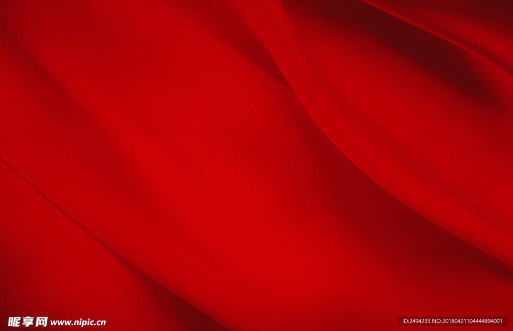 红色绸带喜庆背景素材