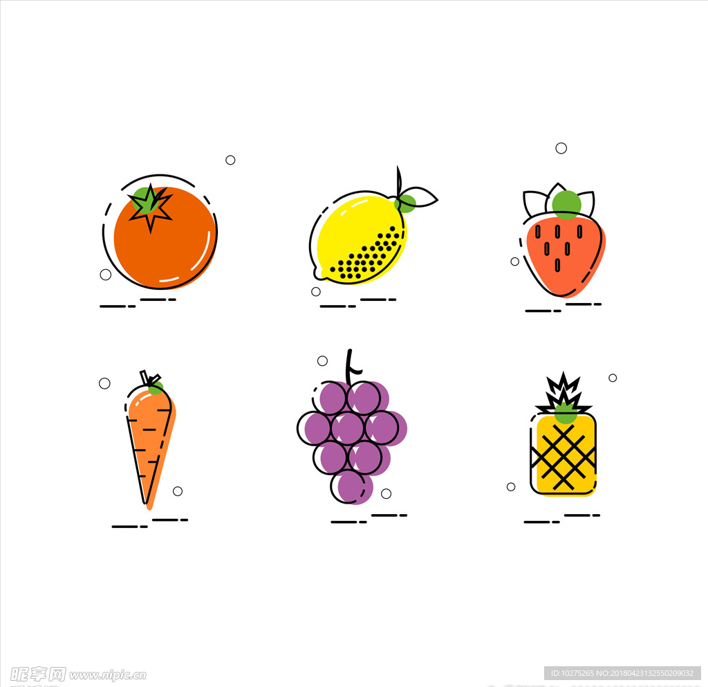 水果蔬菜标志