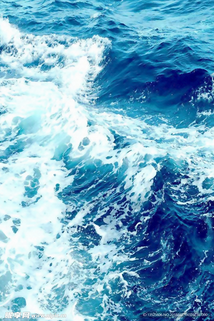 藍色海浪