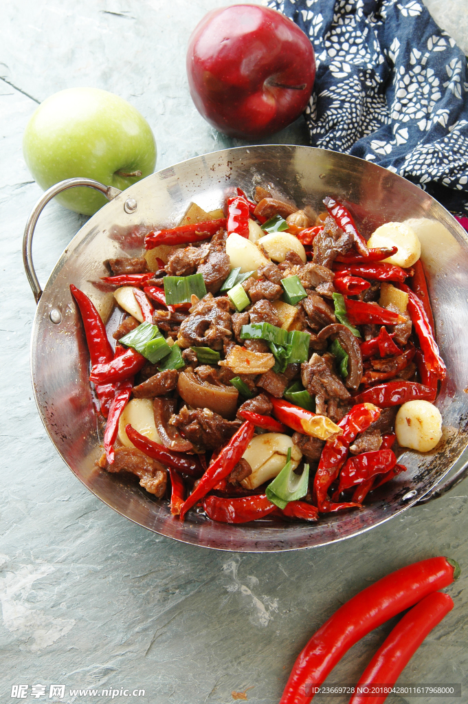 干鍋麂子肉