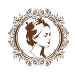 女王 欧式logo花边