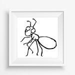 卡通蚂蚁挂画