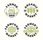 生态农场logo标志设计