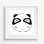 熊猫挂画