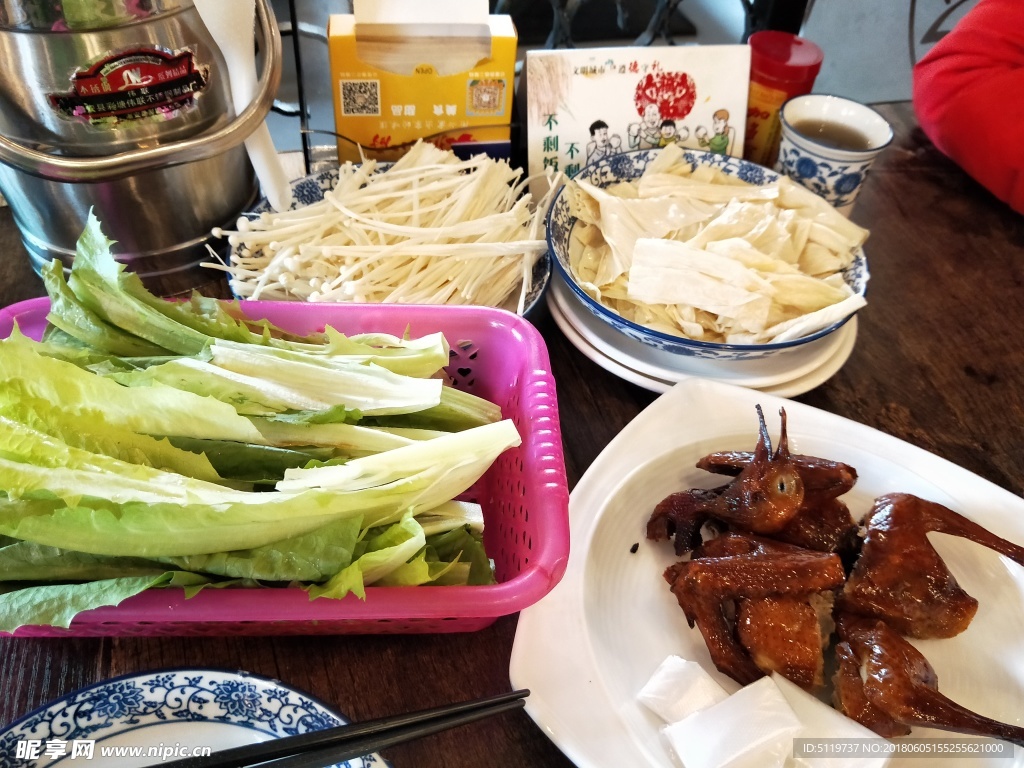 豐富的晚餐