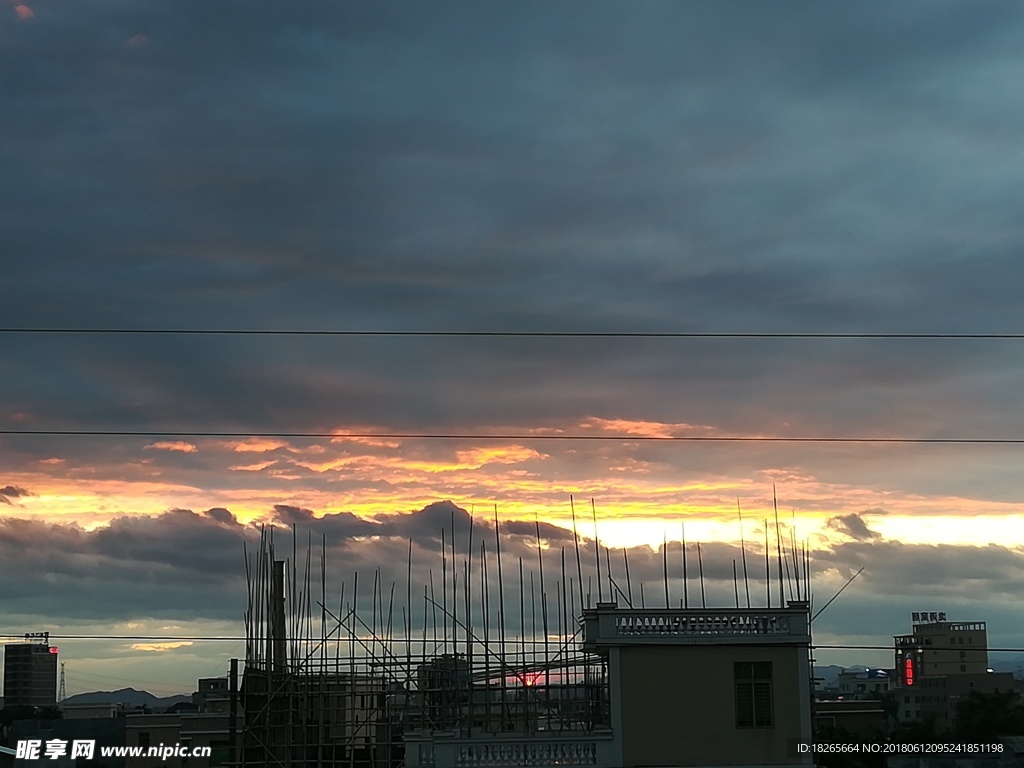 夕陽